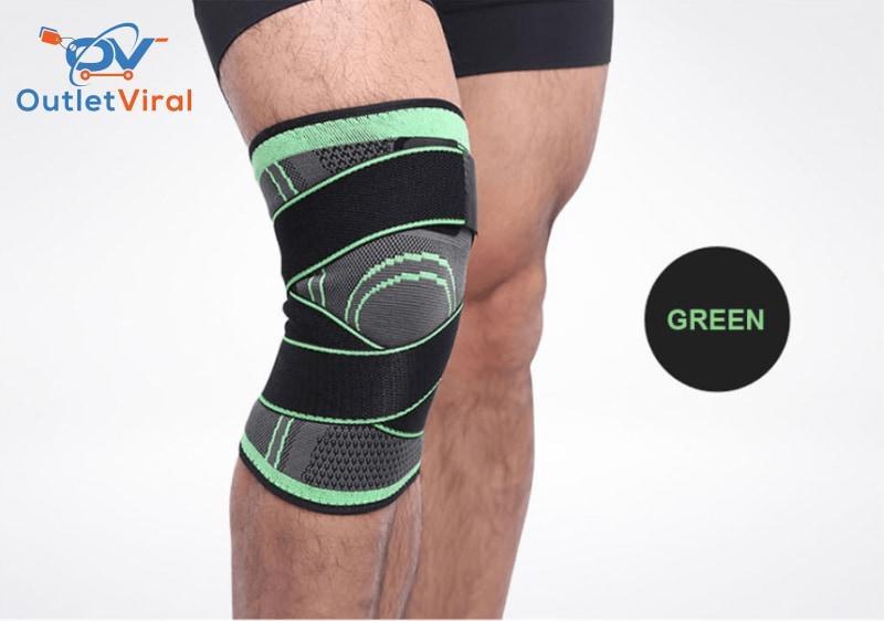 As Seen On Tv - 3D Knee Compression Brace S (12 14) / Green 2 Unit (60%off)