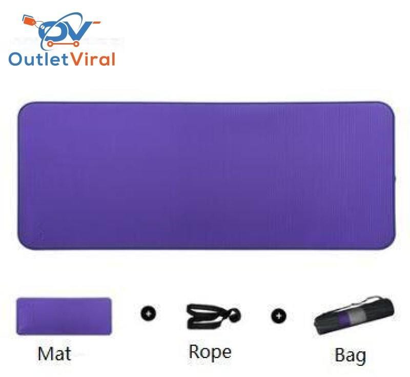 Non Slip Yoga Mat Purple