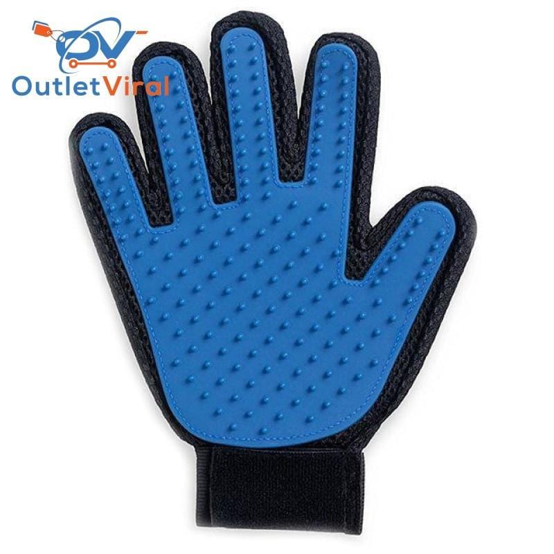 Pet Grooming Deshedding Brush Glove (For Cats/dogs) 1 Right Hand / M