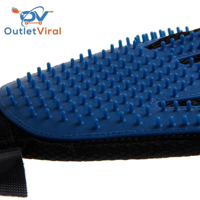 Pet Grooming Deshedding Brush Glove (For Cats/dogs)