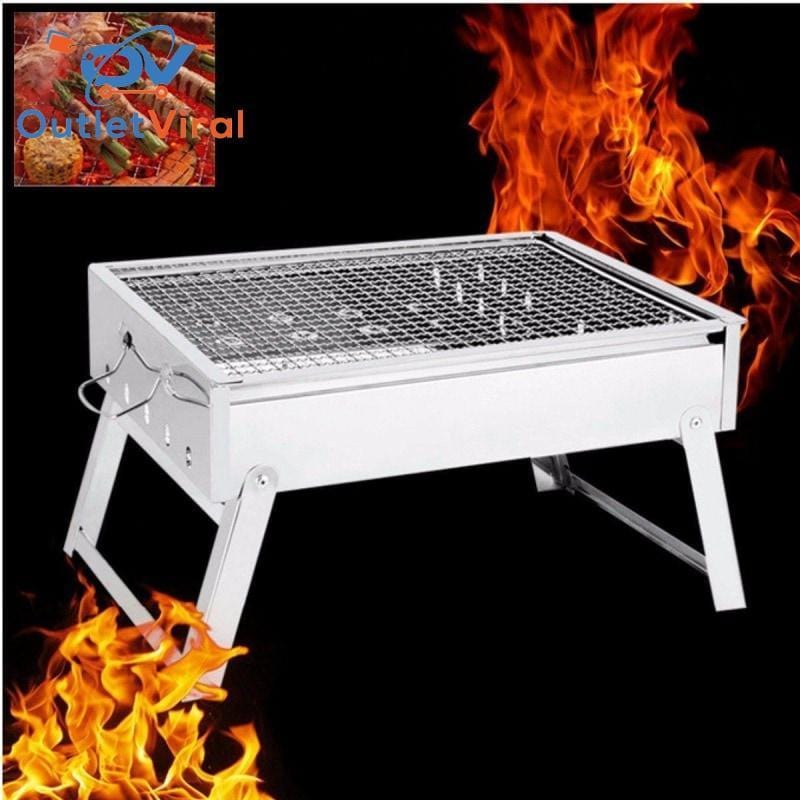 Portable Stainless Steel Charcoal Outdoor Grill